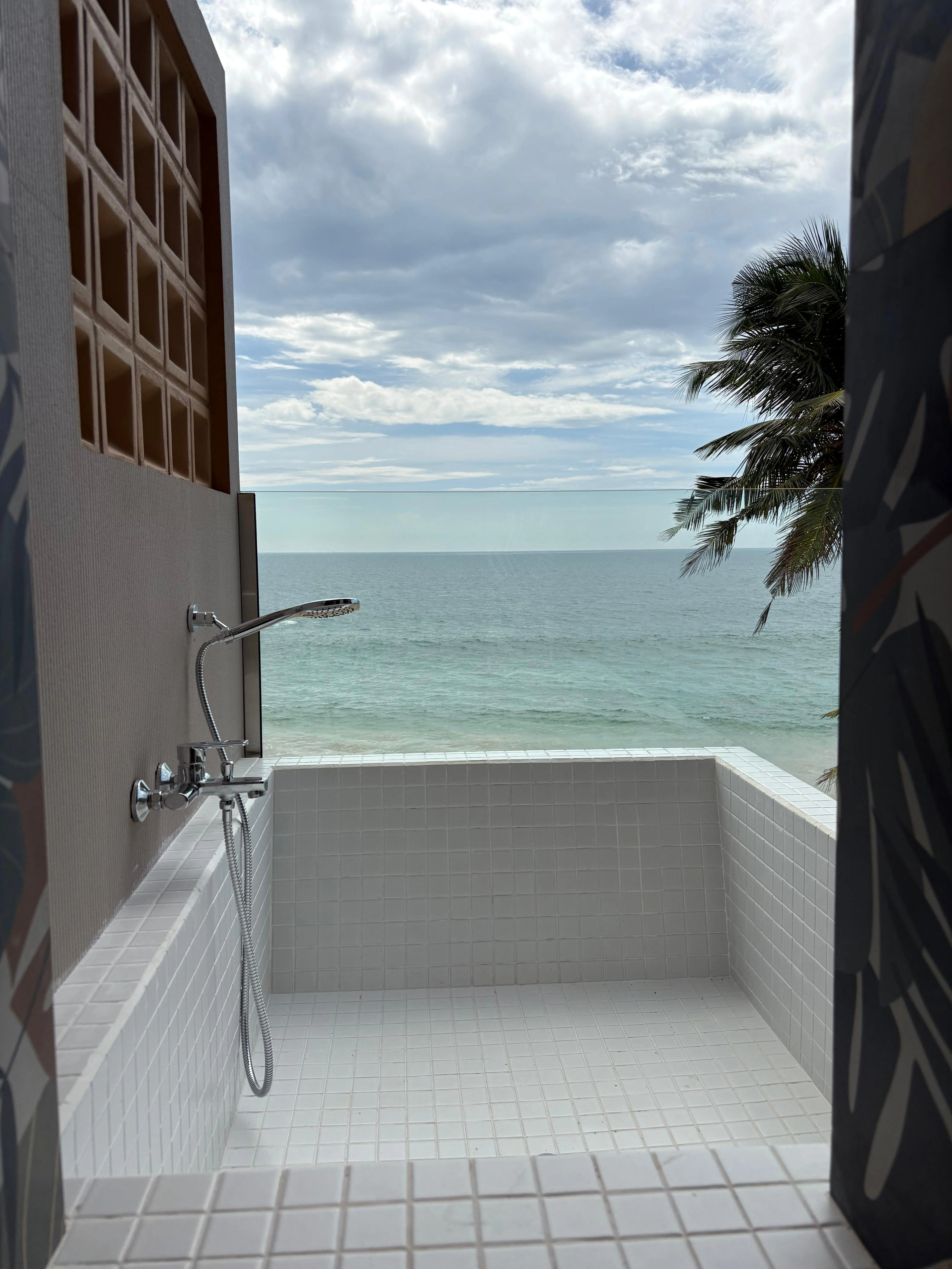 Ocean-View Shower